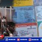 Petugas kepolisian saat berada di lokasi kejadian dan ditemukan surat identitas.