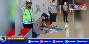 Polsek Mulyorejo Cek Posko Galaxy Mall