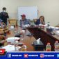 Suasana saat aktivis Lasbandra audiensi di aula kantor DPRD Sampang, dengan Direksi BUMD PT GSM, DPRD dan perwakilan Pemkab Sampang.