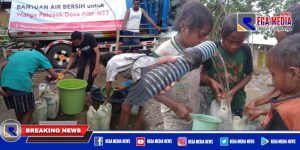 Bantu Warga Alor NTT, WAN Dropping Air Bersih
