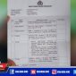Tanda bukti terima laporan/pengaduan dari Polres Sampang.
