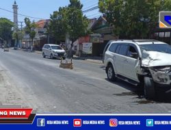 Pembatas Jalan di Sampang Nyaris Makan Korban