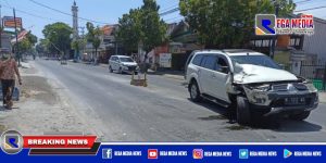 Pembatas Jalan di Sampang Nyaris Makan Korban