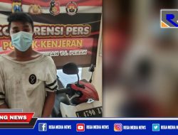 Polsek Kenjeran Tangkap Pelaku Curanmor, Satu DPO