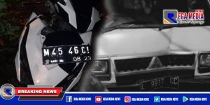 Warga Jl.Keramat Sampang Dihantam Pick Up