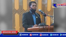 Caption: ketua fraksi Demokrat DPRK Aceh Selatan (Baital Mukadis).