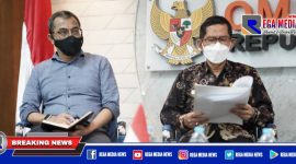 Caption: anggota Ombudsman RI, Indraza Marzuki Rais (kiri).