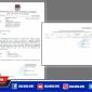 Caption: surat pemberitahuan pelantikan Sekretaris Komisi Independen Pemilihan (KIP) Kabupaten Aceh Selatan oleh KPU RI. 