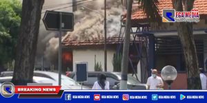 Ruang Genset Kantor Bupati Sampang Terbakar
