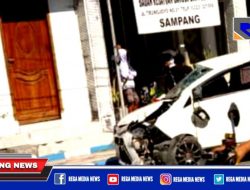 Kantor Bakesbangpol Sampang Nyaris Disruduk Mobil