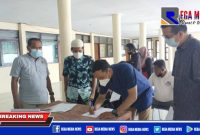 Diskominfo Pamekasan saat lakukan penandatanganan MoU