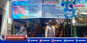 Polsek Semampir Ajak Warga Download Aplikasi Peduli Lindungi