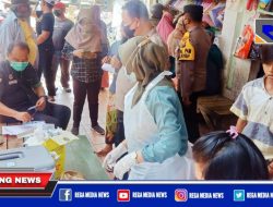 Polsek Semampir Home Care Vaksin Ke Pasar Pegirian