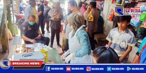 Polsek Semampir Home Care Vaksin Ke Pasar Pegirian