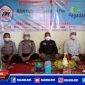 Caption: Persatuan Wartawan Sampang (PWS) saat gelar khotmil qur'an dan santunan anak yatim.