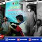 Caption: Yayasan Mahkuto Romo bersama tiga pilar Kecamatan Camplong saat gelar vaksinasi kepada masyarakat.