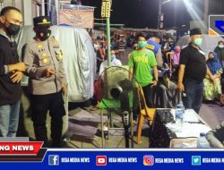 Polsek Semampir Giat Vaksinasi Diwaktu Malam