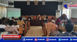 Caption: DPMD Sampang saat menggelar Sosialisasi Prioritas Penggunaan DD 2022 dan Launching aplikasi Siskeudes versi 2.0.4