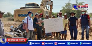Warga Protes, Pengerjaan Normalisasi Sungai Kemuning Sampang Diberhentikan