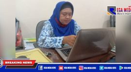 Caption: Kasi Tanaman Pangan Disperta dan KP Kabupaten Sampang (Tuti Trisnawati).