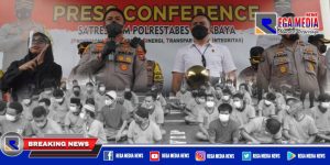 Polrestabes Surabaya Bongkar Kasus Kejahatan Menonjol