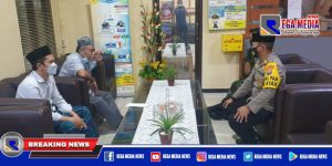 Polsek Mulyorejo Didatangi Ketua MWC NU