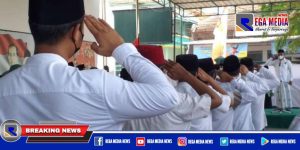 DPC PKB Bangkalan Kibarkan Bendera Peringati HSN
