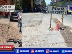 Jalan Rusak Akibat Proyek, PDAM Surabaya Tutup Mata