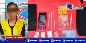 Driver Ojol di Surabaya Nyambi Jadi Pengedar Sabu