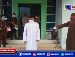 Main Judi Online, Dua Pria Aceh Selatan Dicambuk