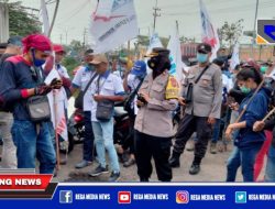 Buntut Unras PT CMI, Kapolsek Benowo Imbau Para Sopir Tak Terpancing