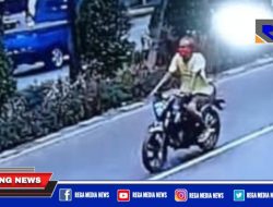 Apes, Motor Hansip Dicuri, Maling Terekam CCTV