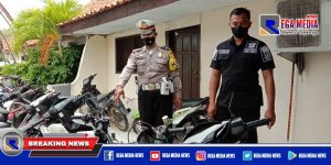 Razia Balap Liar di Sampang, 22 Sepeda Motor Dikandangkan