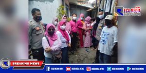 Gandeng Polisi, Icha Lovers Sambangi Bocah Penderita Hidrosefalus di Sampang