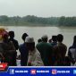 Caption: Waduk Klampis, tempat kejadian korban tewas tenggelam.