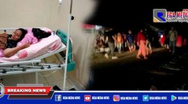 Caption: korban saat dirawat di rumah sakit dan situasi terjadinya dugaan tindakan represif oknum TNI-Polri.