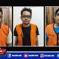 Caption: wajah 3 sindikat narkoba yang dibekuk Sareskoba Polrestabes Surabaya.