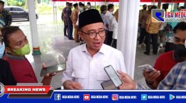 Caption: Ketua Tim kunjungan kerja Komisi VII DPR RI (Bambang Hariyadi) saat diwawancara awak media.