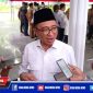 Caption: Ketua Tim kunjungan kerja Komisi VII DPR RI (Bambang Hariyadi) saat diwawancara awak media.