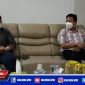 Caption: Kabid Propam Polda Gorontalo (Kombes Pol. Restawati Tampubolon, SH.), saat bersama dengan (dr. Agus Hasan).