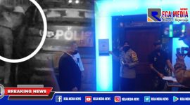 Capation: Kapolsek Benowo bersama unsur 3 pilar saat patroli di sejumlah cafe.