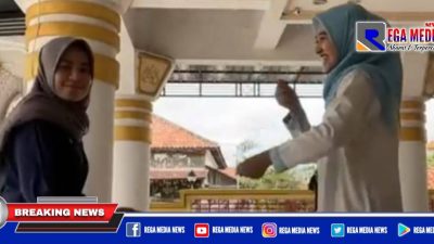 Viral, Masjid Agung Sampang Dibuat Joget TikTok