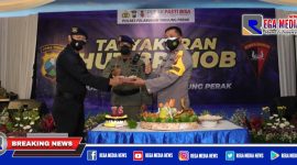 Caption: Polres Pelabuhan Tanjung Perak peringati HUT Brimob ke 76.