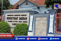 Caption: kantor Inspektorat Daerah Kabupaten Sampang.