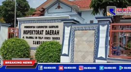 Caption: kantor Inspektorat Daerah Kabupaten Sampang.