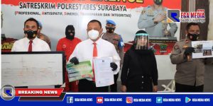 Polrestabes Surabaya Tangkap Mafia Tanah