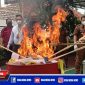 Caption: Kepala Kejari Sampang bersama forkopimda saat musnahkan barang bukti.