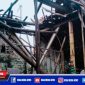 Caption: tampak rumah warga Polagan Sampang   hancur dan rusak akibat angin puting beliung.