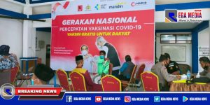 Ciptakan Herd Immunity, Projo Sampang Buka Gerai Vaksinasi