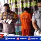 Caption: konferensi pers, Polres Bangkalan ungkap kasus pemerkosaan gadis asal Banyuwangi.